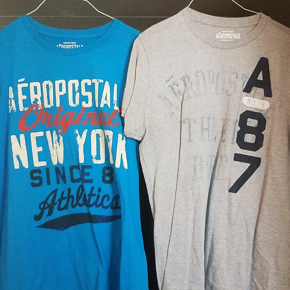 Aeropostale shirts. Both like new 10 for both